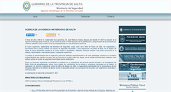 Desktop Screenshot of antidrogas.salta.gov.ar