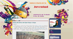 Desktop Screenshot of juventud.salta.gov.ar