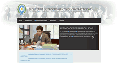 Desktop Screenshot of compras.salta.gov.ar